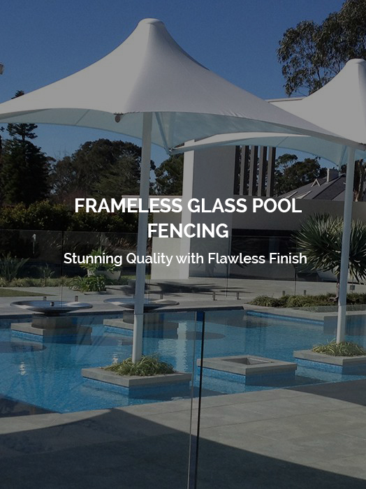 Frameless Glass Pool Fencing Sydney